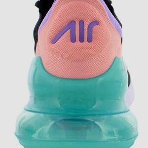 Women's Peach and Aqua Sneakers